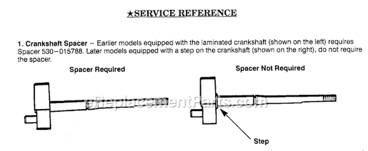 Page E Diagram and Parts List for HP22T  Weed Eater Trimmer